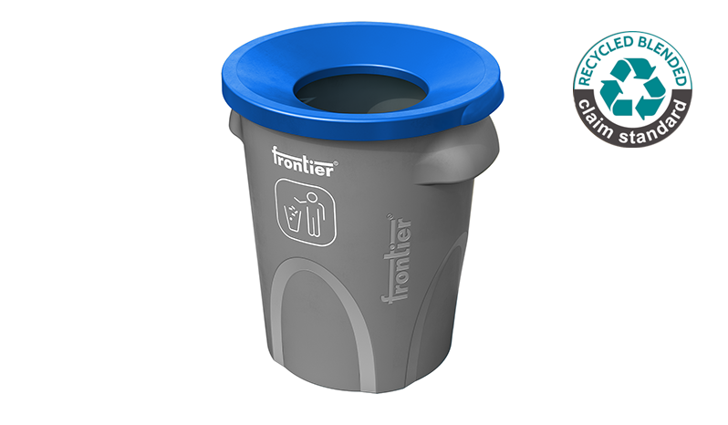 Round Bin 80 Sloping Lid