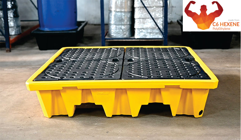 4 Drum Spill Pallet - 225L  HEAVY