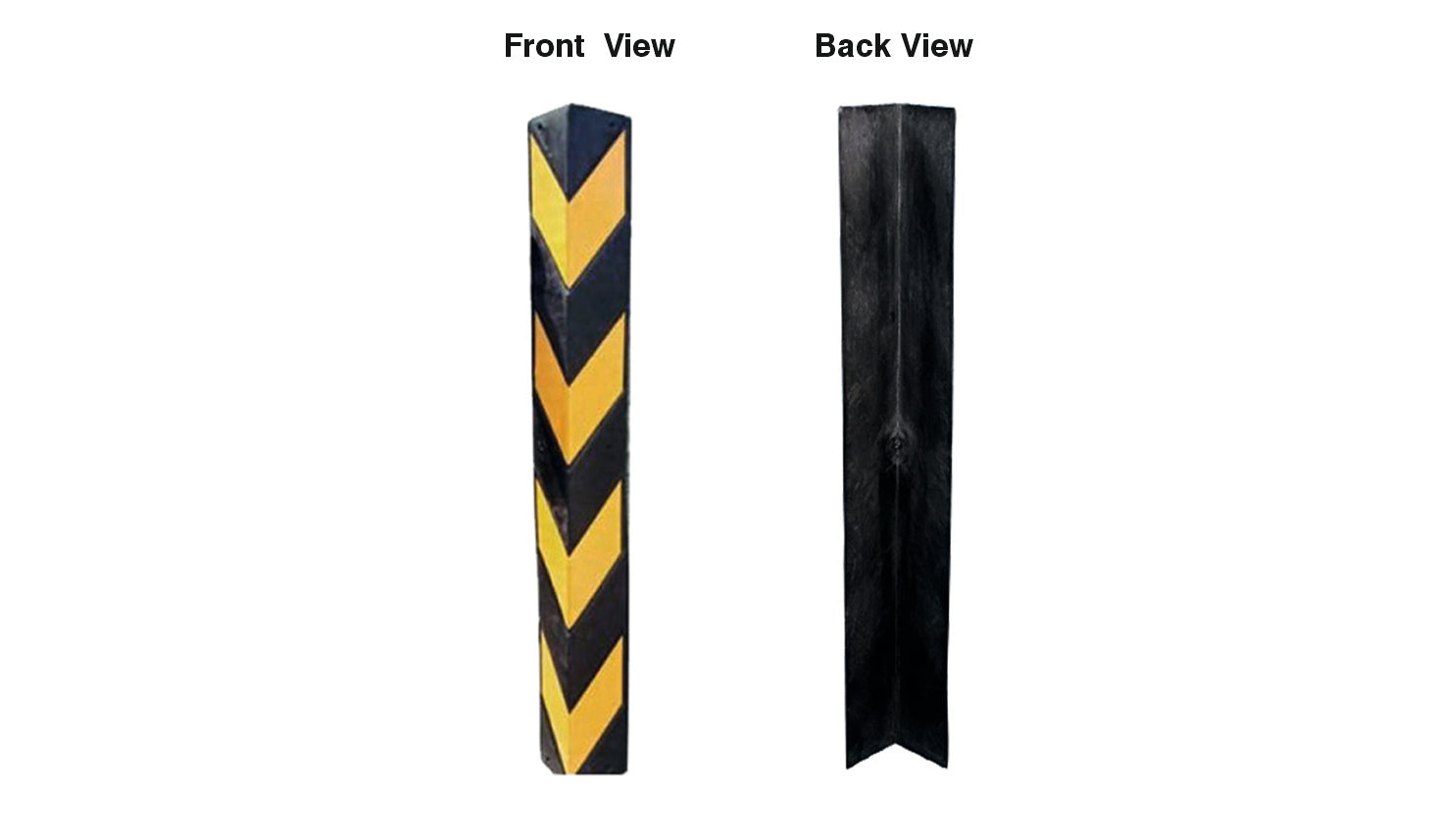 800 mm Height Rubber Corner Guard