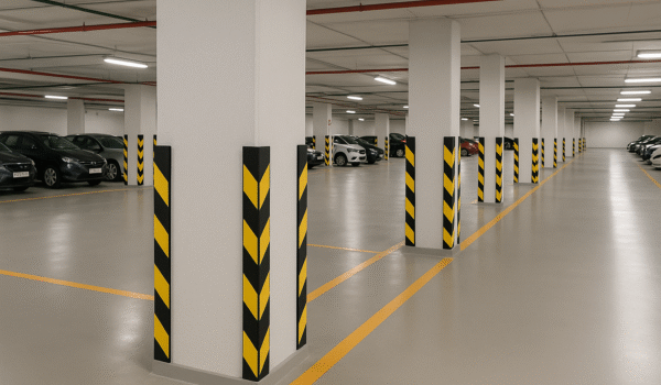1000 mm Height Rubber Corner Guard