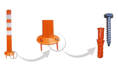 800 mm Height Flexible Post