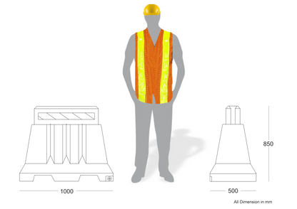 1-meter Barrier- FRB 2 SW