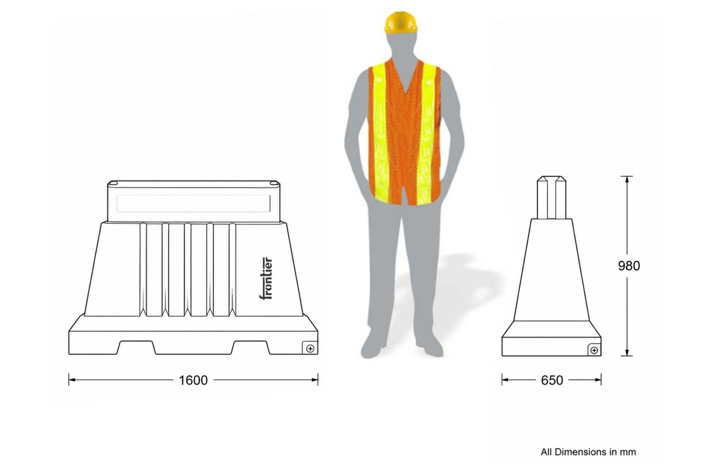 1.6-meter Barrier- FRB 1 SW