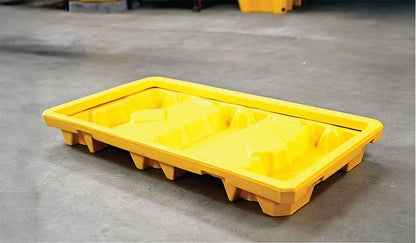 2 Drum Spill Pallet – 50L DIBT Approved Polymer