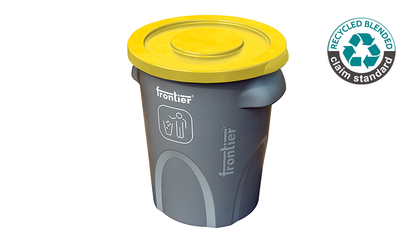 Round Bin 60L Flat Lid