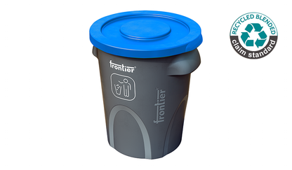 Round Bin 60L Flat Lid