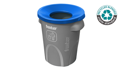 Round Bin 60 Sloping Lid with Dolly