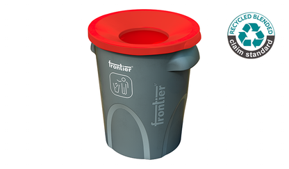 Round Bin 60 Sloping Lid with Dolly