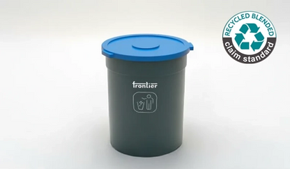 Round Bin  Flat Lid 120L