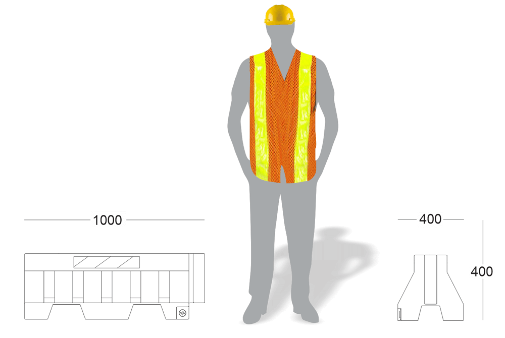 1-meter Barrier- Mini Barrier