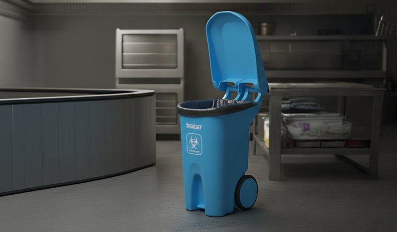 Bio Medical 70 Liter Foot Operated Pedal Bin